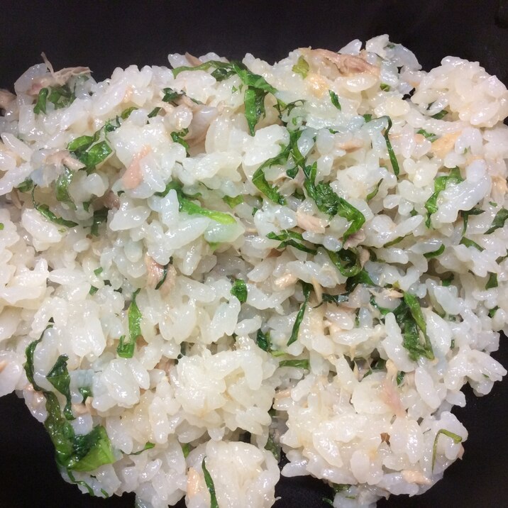 シーチキンと大葉の炊き込みご飯 レシピ 作り方 By Akiakiaki32 楽天レシピ